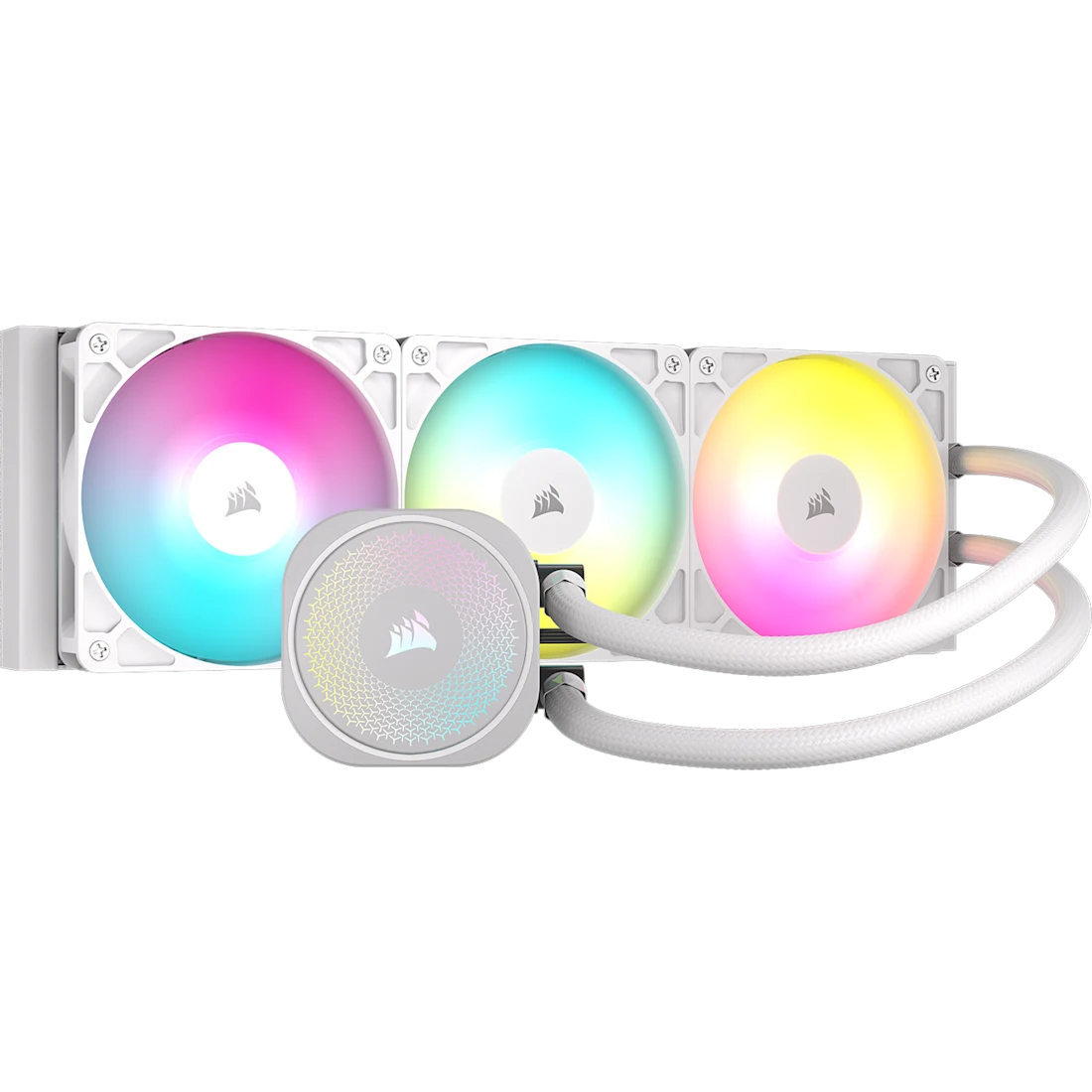 Система жидкостного охлаждения Corsair NAUTILUS 360 RS ARGB White - CW-9060095-WW