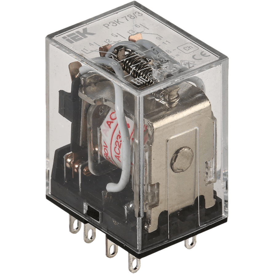 Реле промежуточное IEK ONI РЭК78/3 5А 220В 3ПК - RRP20-3-05-220A