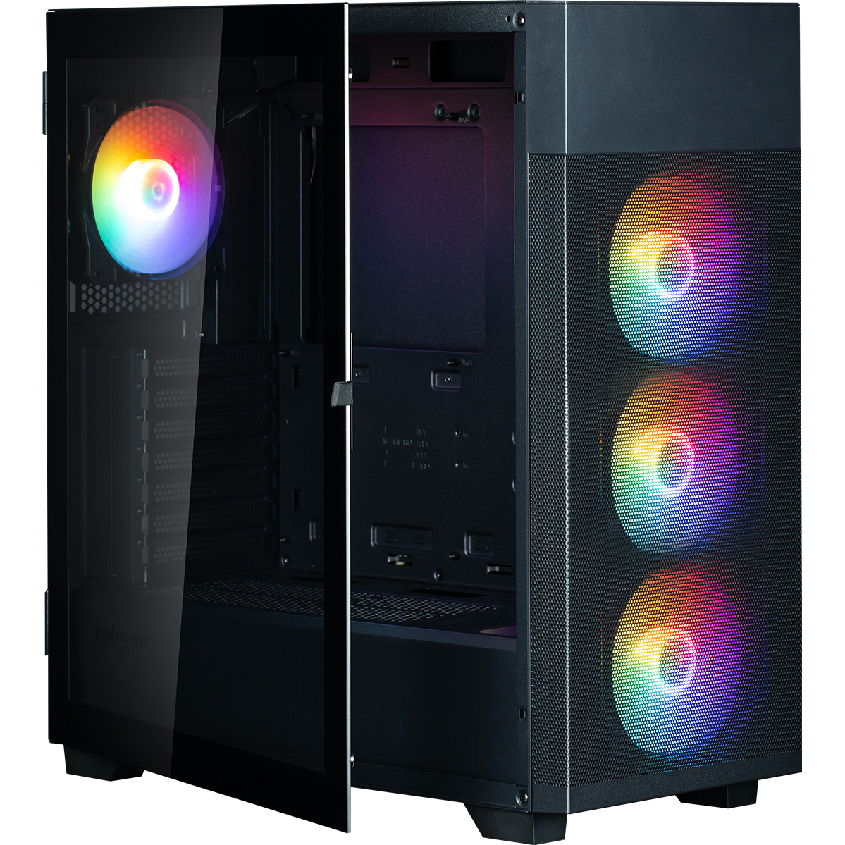 Корпус Zalman S5 NEO Black - фото 3