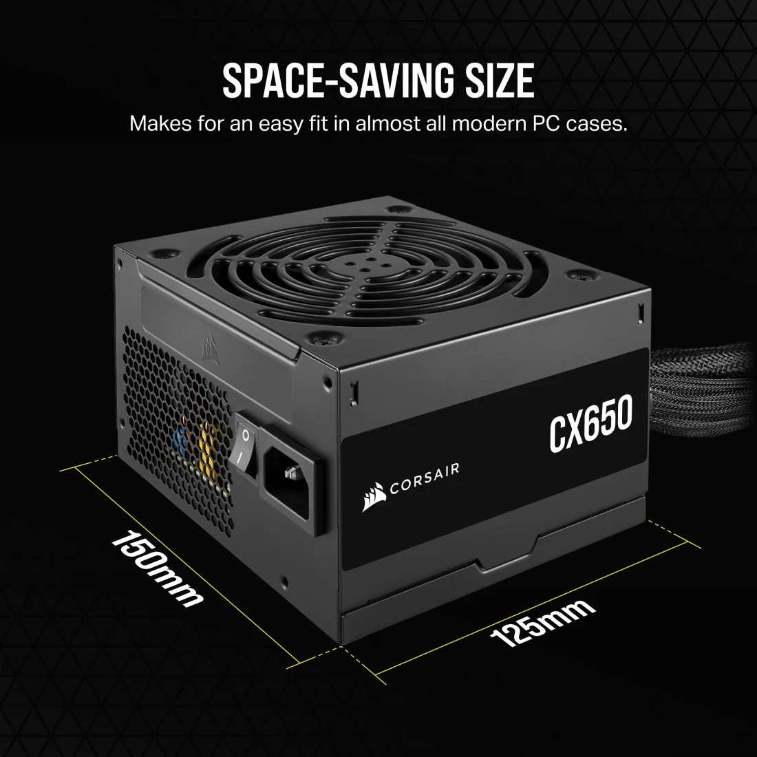 Блок питания 650W Corsair CX650 (CP-9020278-UK) - фото 3