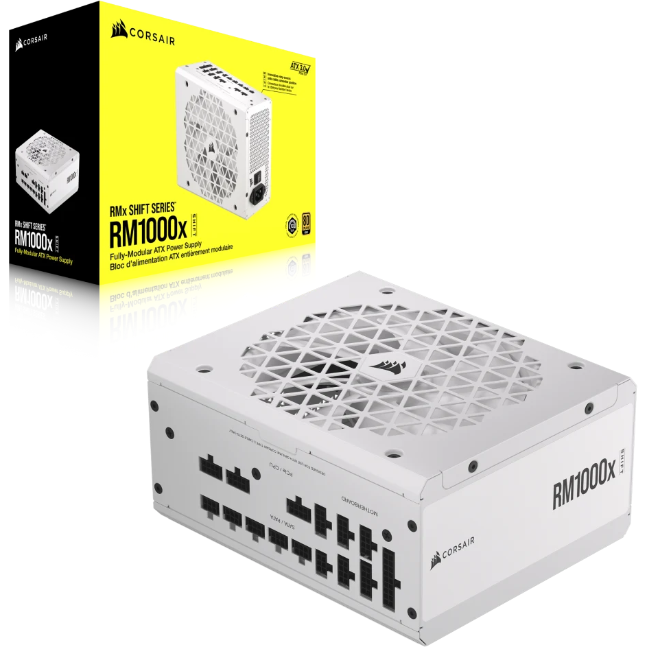 Блок питания 1000W Corsair RM1000x SHIFT White (CP-9020275-UK) - фото 5