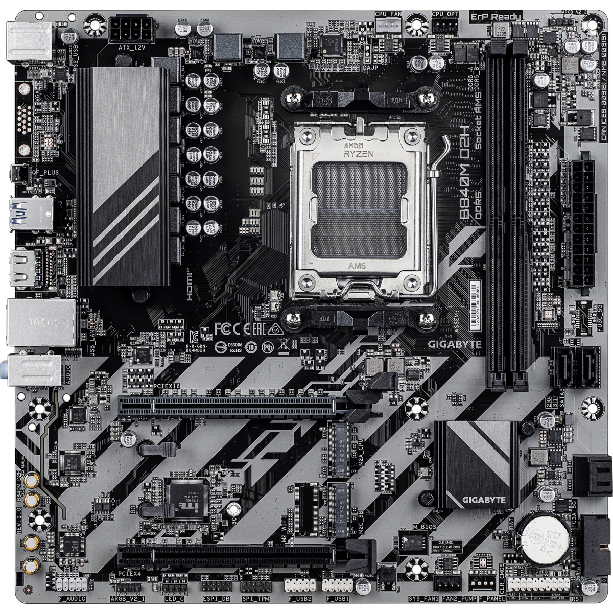 Материнская плата Gigabyte B840M D2H