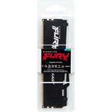 Оперативная память 16Gb DDR5 6400MHz Kingston Fury Beast Black RGB (KF564C32BBEA-16)