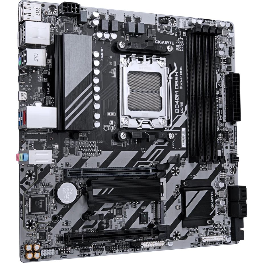 Материнская плата Gigabyte B840M DS3H - фото 2