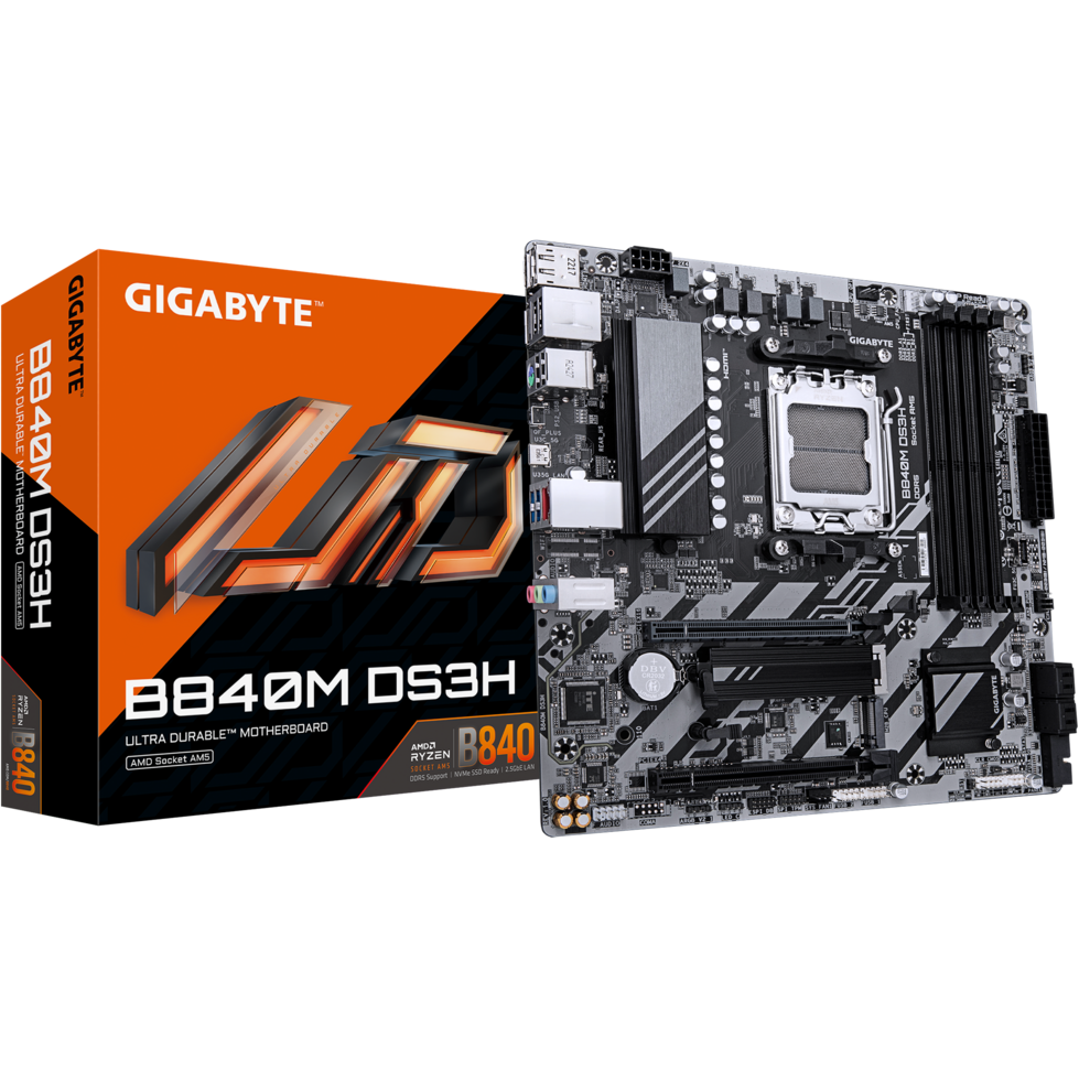 Материнская плата Gigabyte B840M DS3H - фото 4