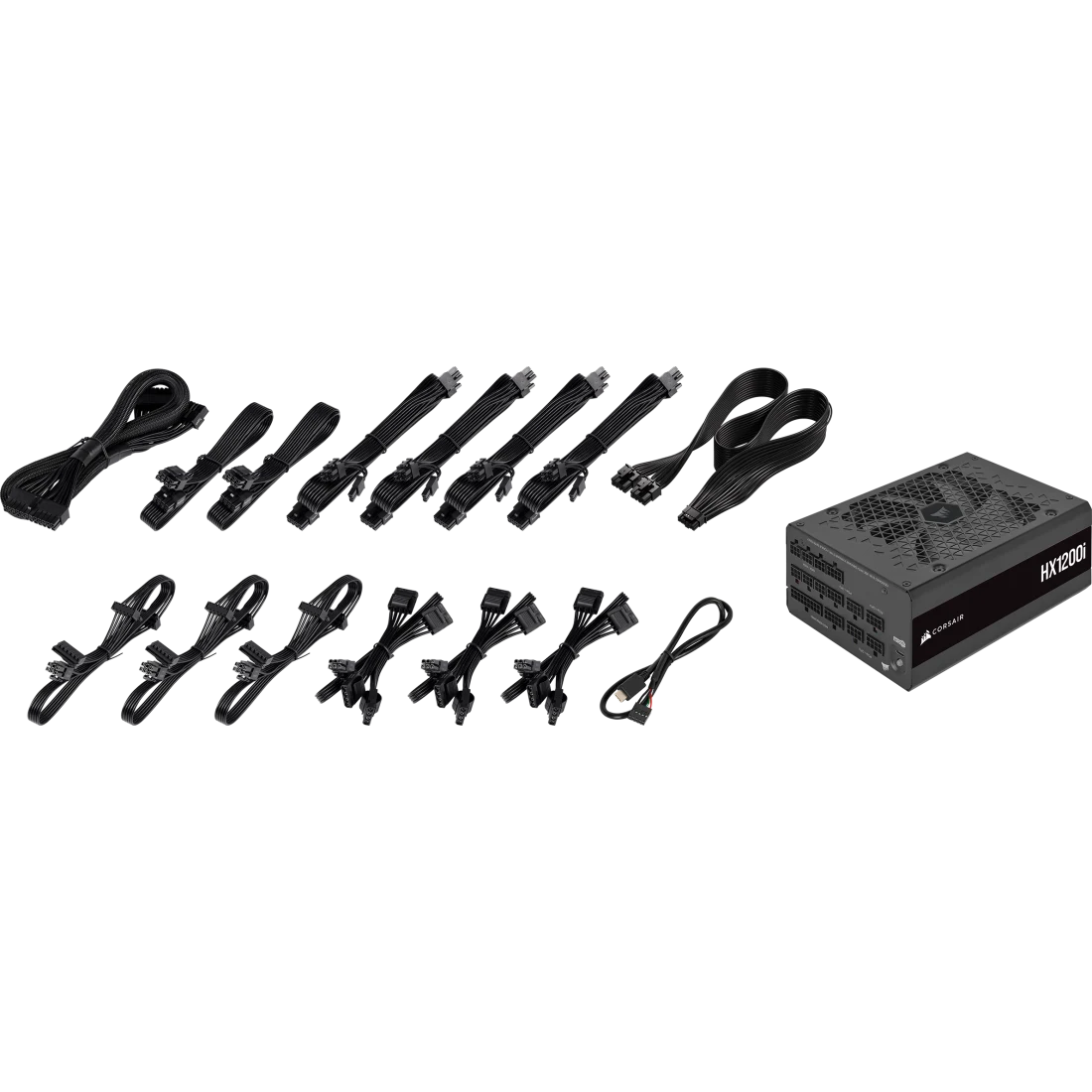 Блок питания 1200W Corsair HX1200i (CP-9020281-UK) - фото 9