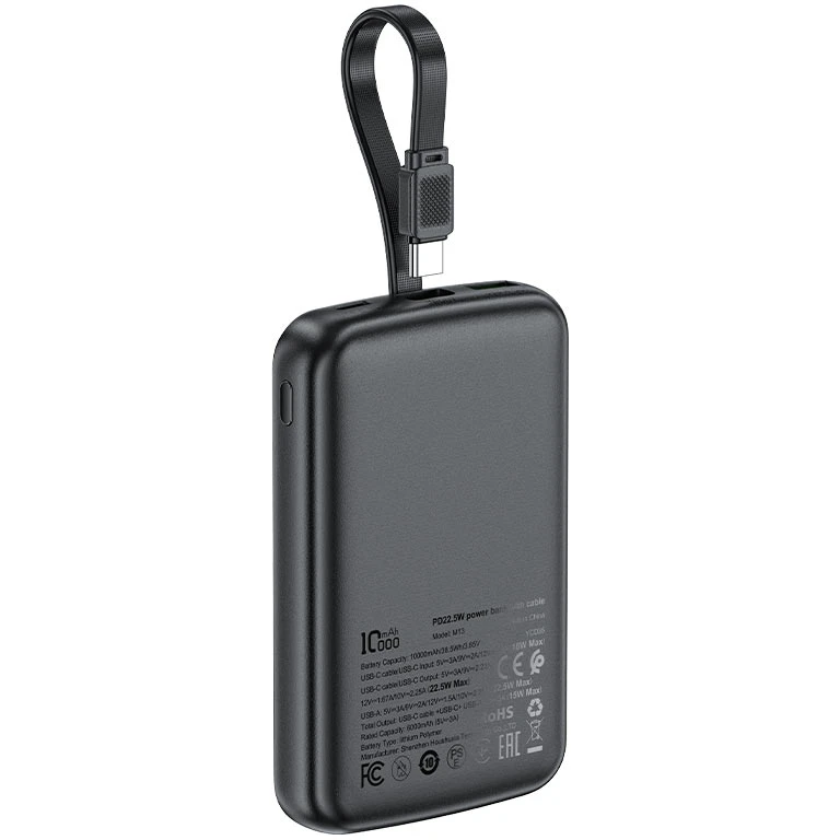 Внешний аккумулятор ACEFAST M13 Black - AF-M13-BK - фото 2