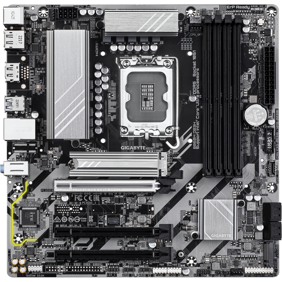 Материнская плата Gigabyte B860M DS3H