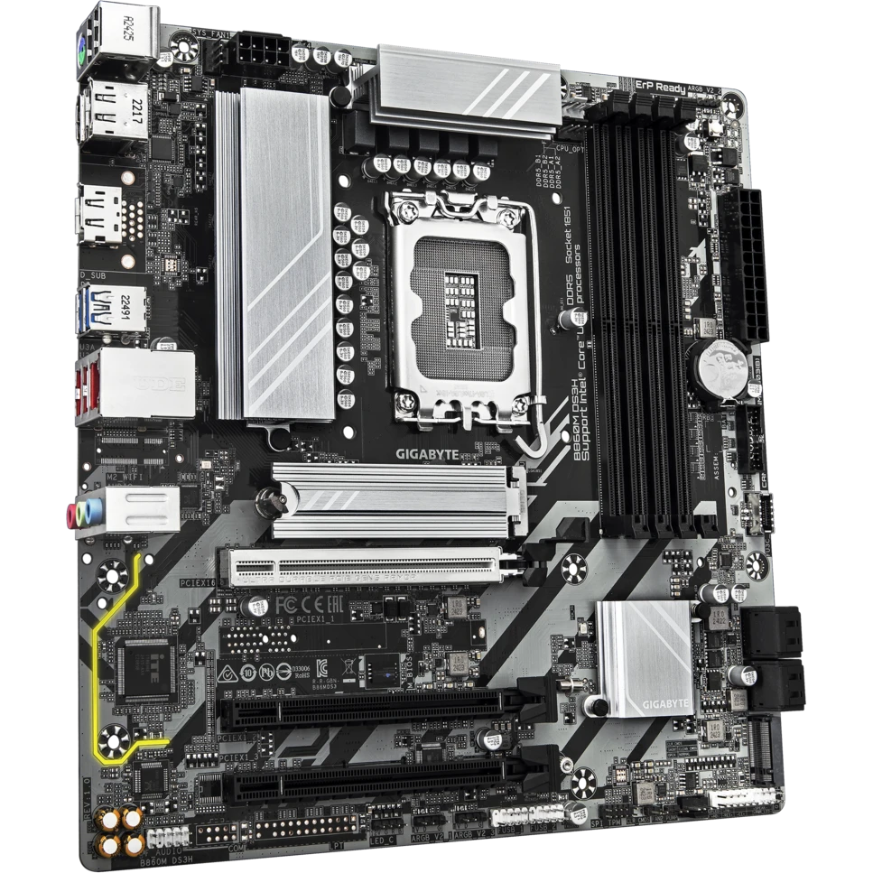 Материнская плата Gigabyte B860M DS3H - фото 2