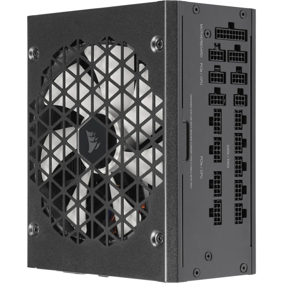 Блок питания 1200W Corsair RM1200x SHIFT Black (CP-9020254-UK) - фото 2