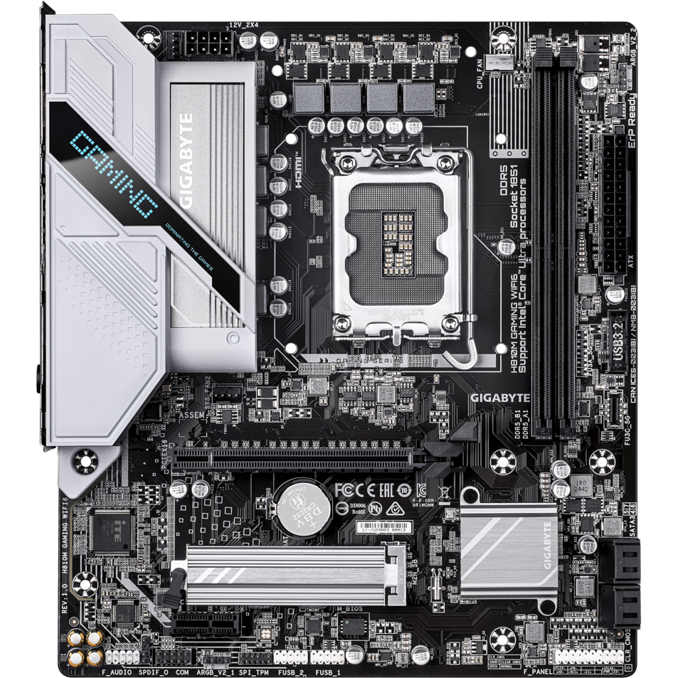 Материнская плата Gigabyte H810M GAMING WIFI6