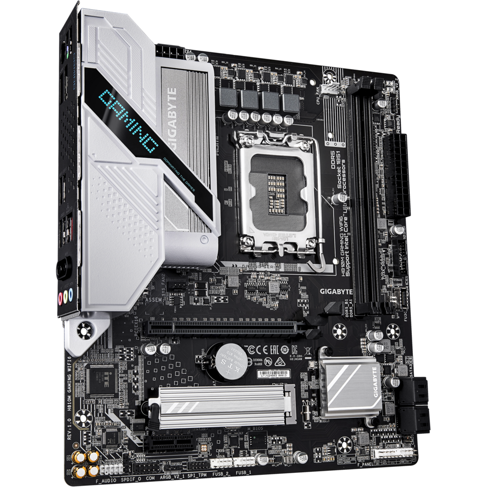 Материнская плата Gigabyte H810M GAMING WIFI6 - фото 2
