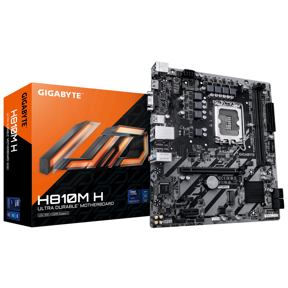 Материнская плата Gigabyte H810M H - фото 4