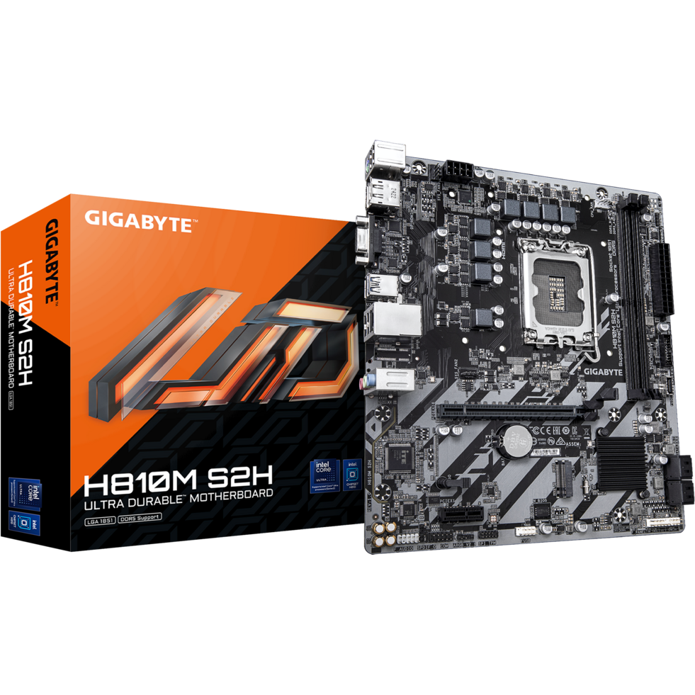 Материнская плата Gigabyte H810M S2H - фото 4