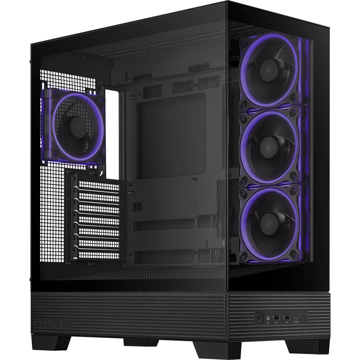 Корпус ASUS A31 Plus Black - 90DC00R0-B19000 - фото 3