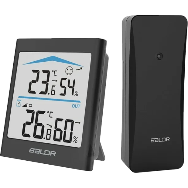 Термометр BALDR B0135T2H2 Black
