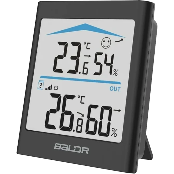 Термометр BALDR B0135T2H2 Black - B0135T2H2-BLACK - фото 2