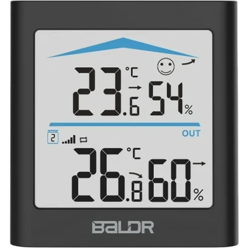 Термометр BALDR B0135T2H2 Black - B0135T2H2-BLACK - фото 3