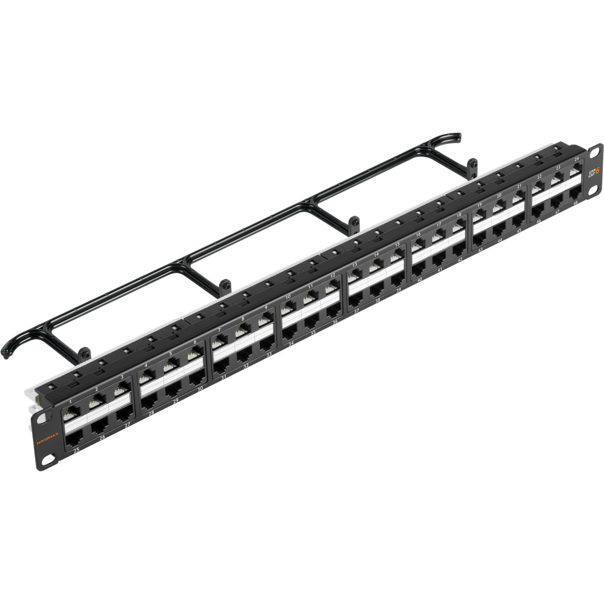 Патч-панель NIKOMAX NMC-RP48UE2-1U-BK - фото 2