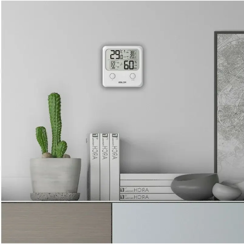 Термометр BALDR B0335TH White - фото 5