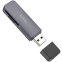Кардридер HOCO HB45 USB 2.0 Grey - 6942007620499