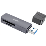 Кардридер HOCO HB45 USB 3.0 Grey (6942007620505)