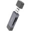 Кардридер HOCO HB45 USB-С/USB-A 2.0 Grey - 6942007620512 - фото 3