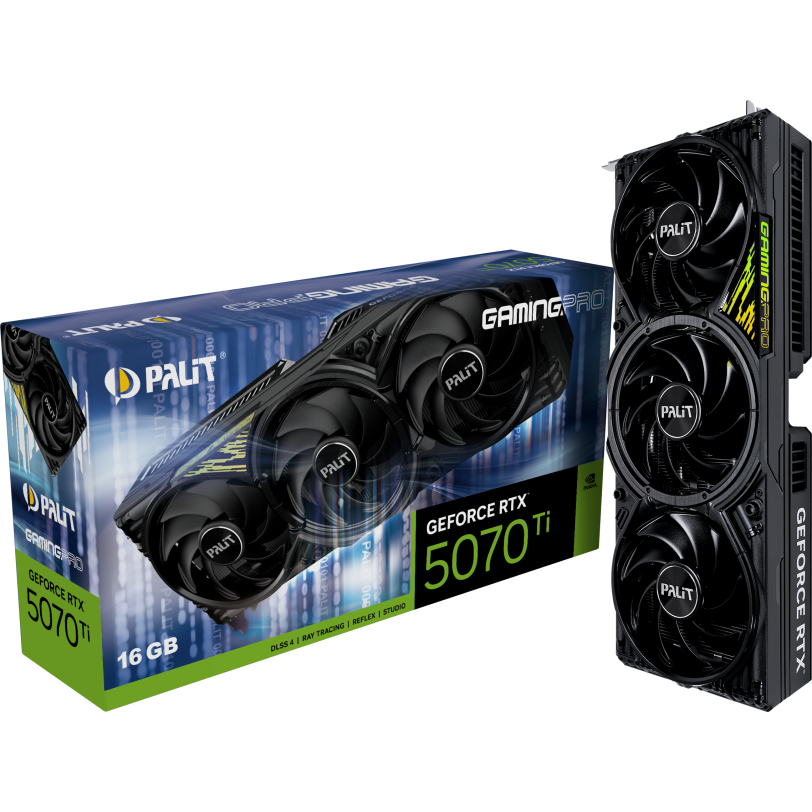 Видеокарта NVIDIA GeForce RTX 5070 Ti Palit GamingPro V1 16Gb (NE7507T019T2-GB2031Y) - фото 10