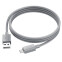 Кабель USB A (M) - microUSB B (M), 1м, HOCO X107 Favor Grey - 6942007626293