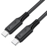 Кабель USB Type-C - USB Type-C, 1.2м, ACEFAST AF-C17-03-BK