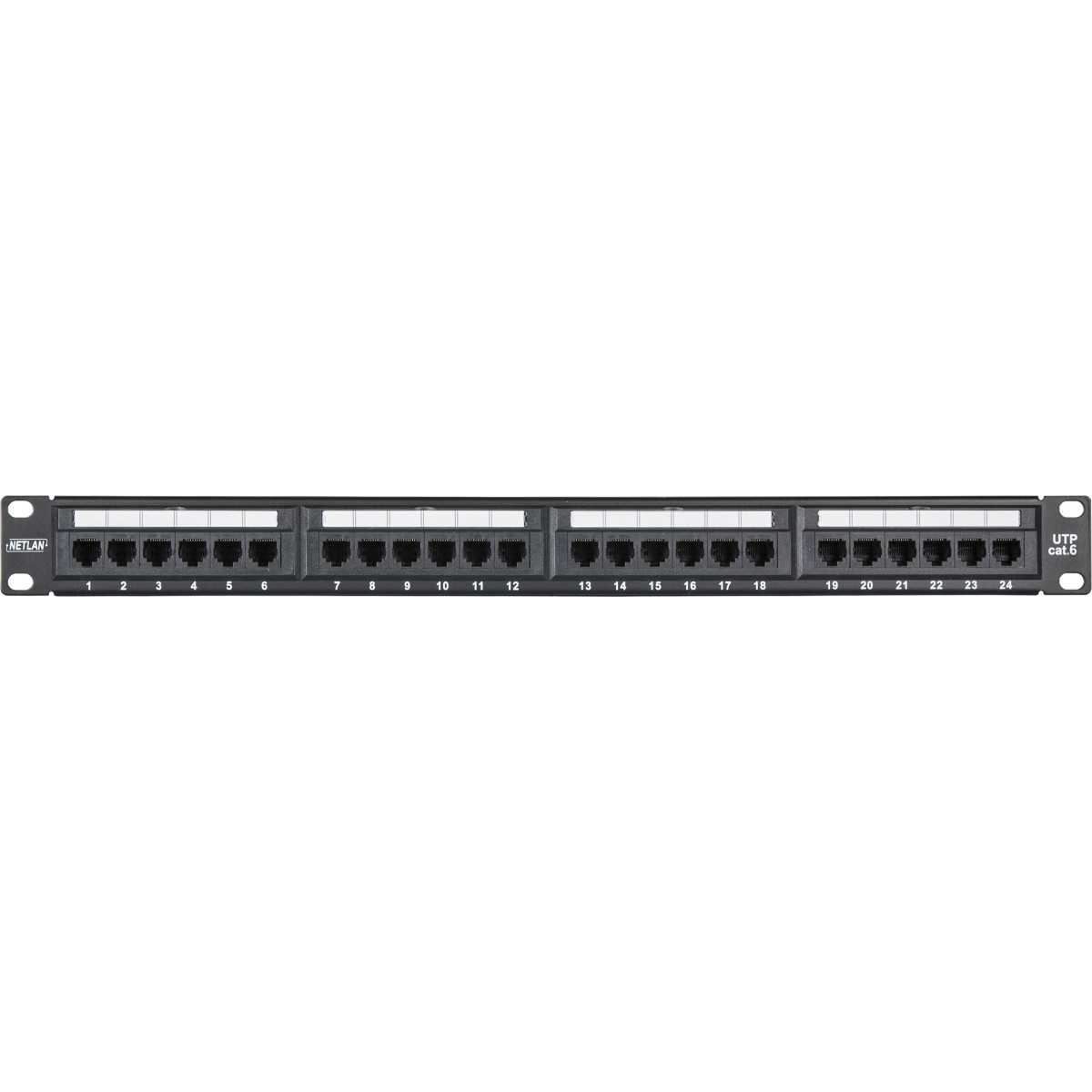 Патч-панель NETLAN EC-URP-24-UE2