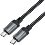 Кабель USB Type-C - USB Type-C, 1.2м, ACEFAST AF-C20-03-BK