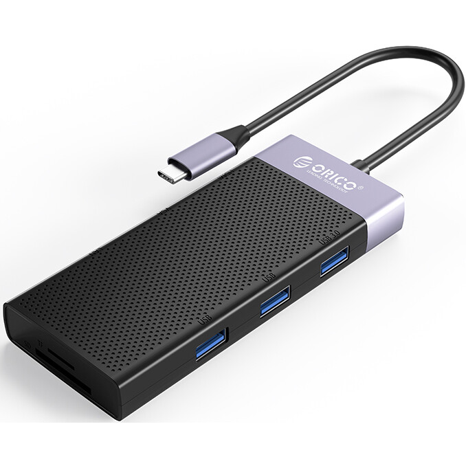USB-концентратор Orico MDK-10P Black/Grey - ORICO-MDK-10P-BK-BP