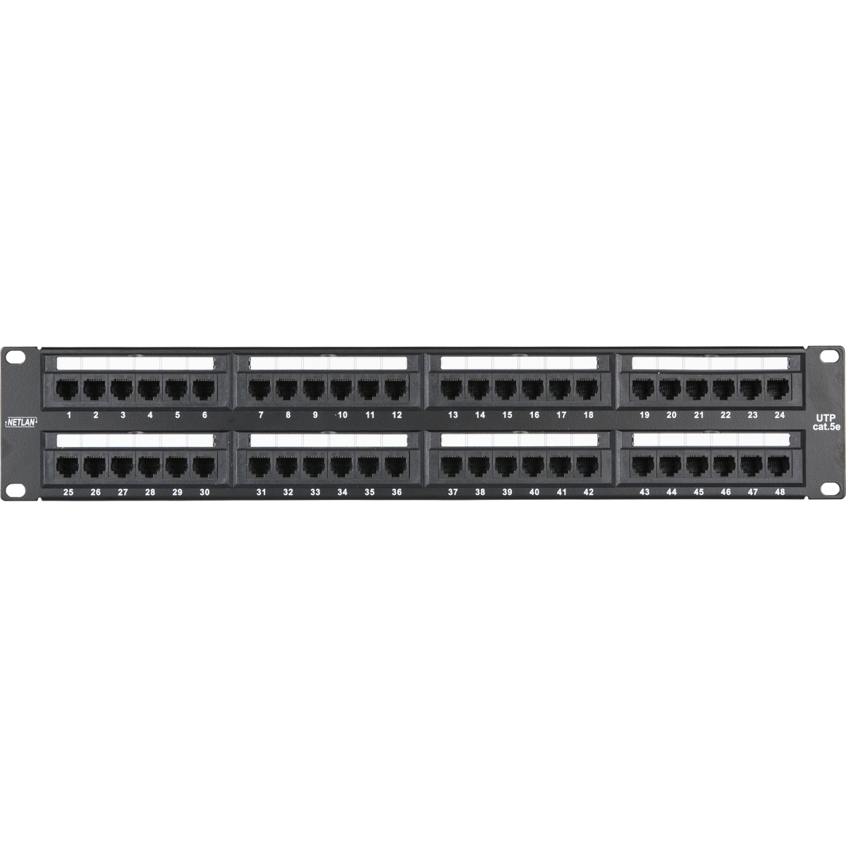 Патч-панель NETLAN EC-URP-48-UD2