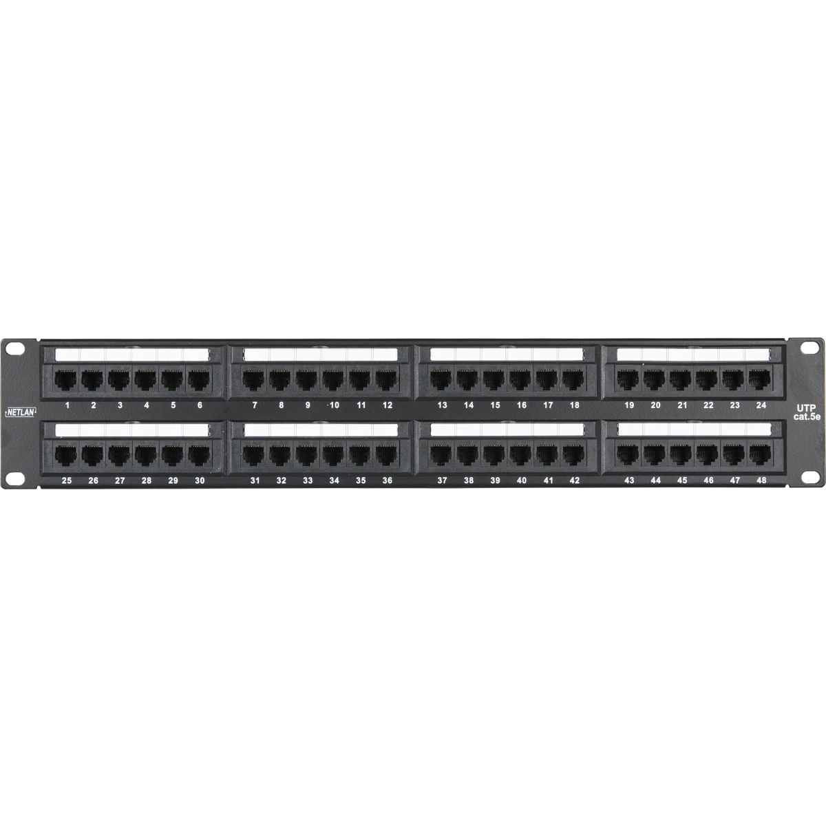 Патч-панель NETLAN EC-URP-48-UD2