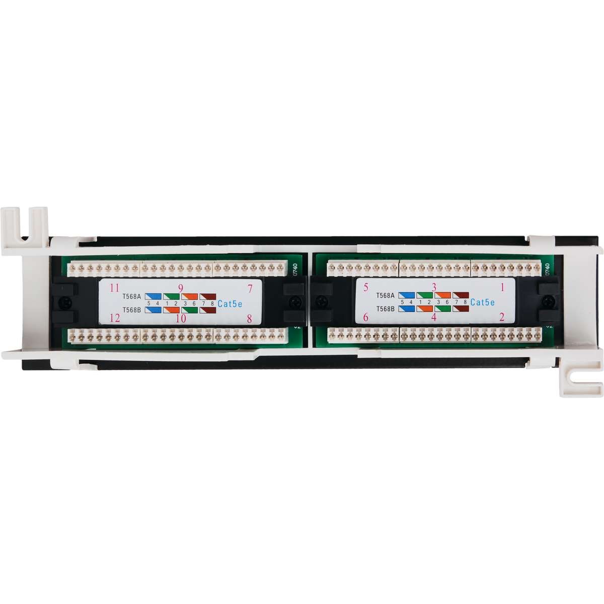 Патч-панель NETLAN EC-UWP-12-UD2 - фото 2