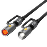 Кабель USB Type-C - USB Type-C, 1.2м, ACEFAST AF-J4-BK