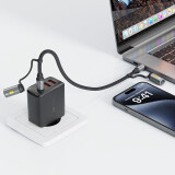 Кабель USB Type-C - USB Type-C, 1.2м, ACEFAST AF-J4-BK