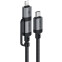 Кабель USB Type-C - USB Type-C/Lightning, 1.2м, ACEFAST AF-C20-01-BK - фото 3