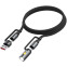 Кабель USB Type-C - USB/USB Type-C, 1.2м, ACEFAST AF-J5-BK - фото 3