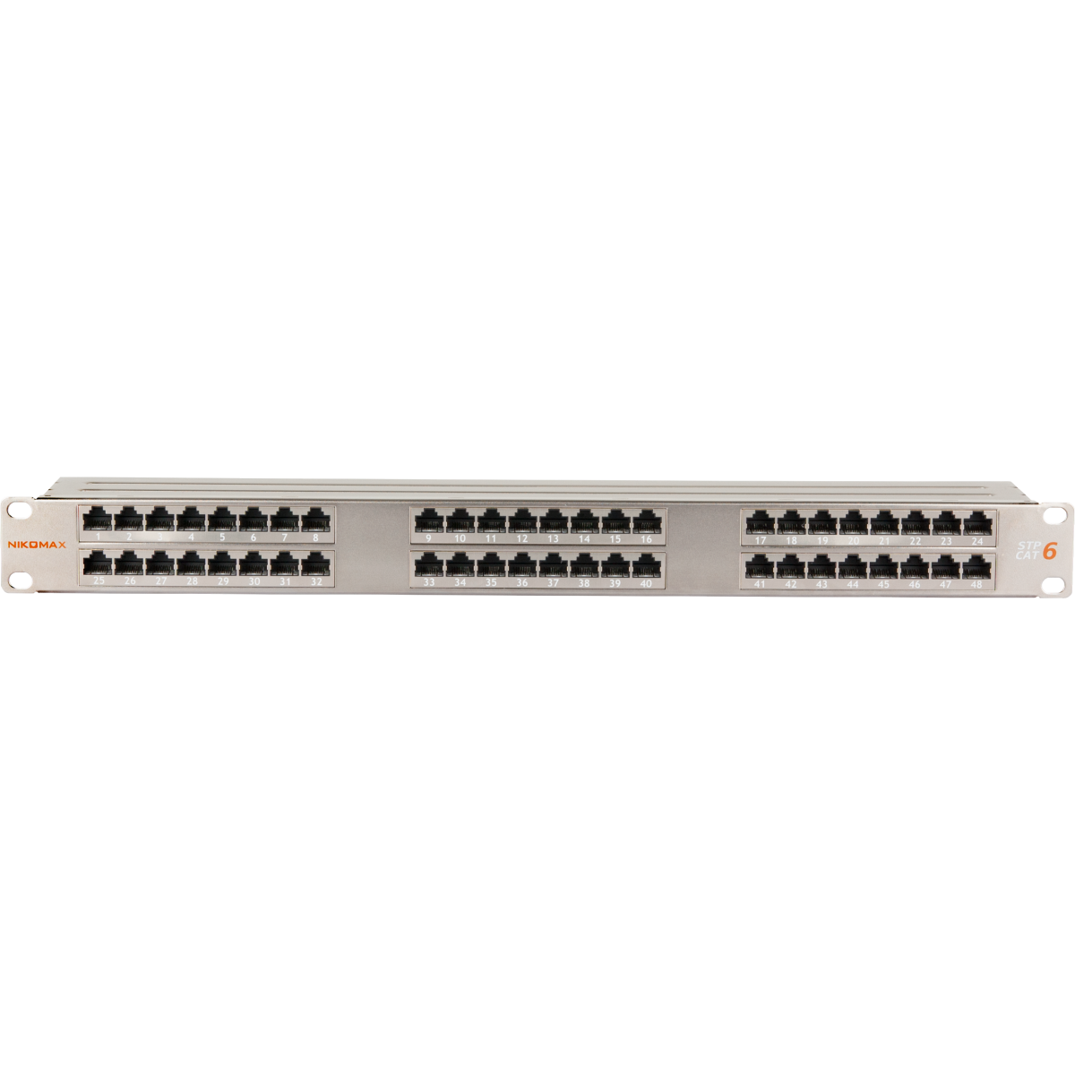 Патч-панель NIKOMAX NMC-RP48SE2-HR-1U-MT