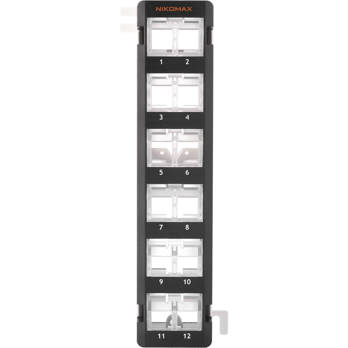Патч-панель NIKOMAX NMC-WP12-BLANK-BK - фото 2