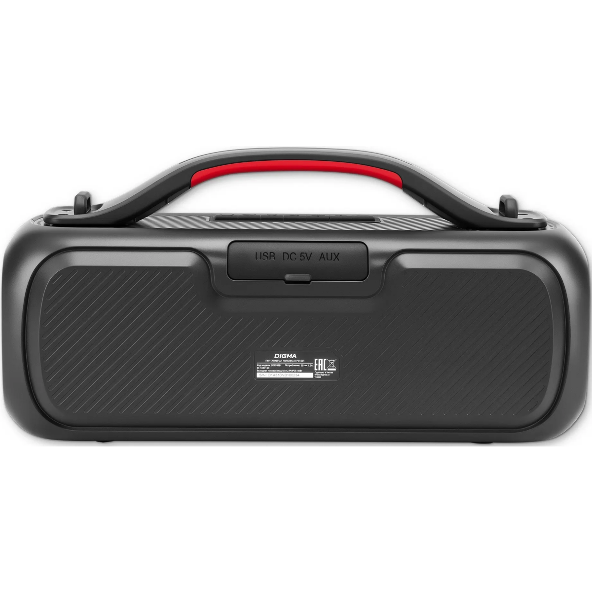 Портативная акустика Digma D-PS1531 Black - SP1531B - фото 4