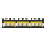 Патч-панель NIKOMAX NMC-RP24UE2-HU-BK
