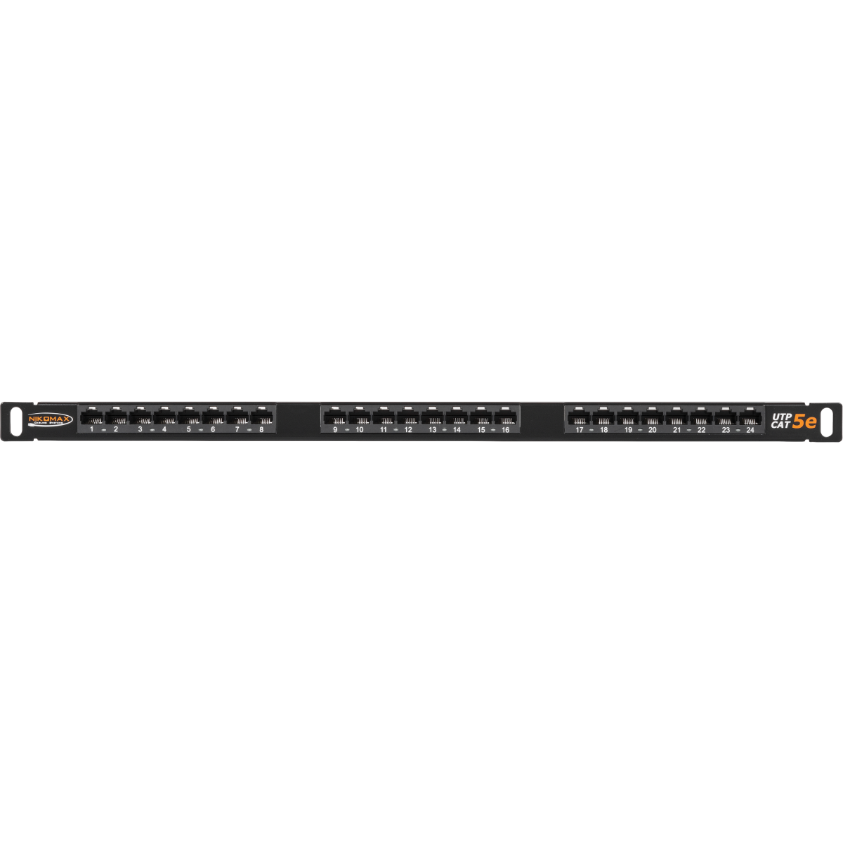 Патч-панель NIKOMAX NMC-RP24UD2-HU-BK