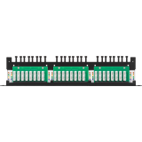 Патч-панель NIKOMAX NMC-RP24UD2-HU-BK
