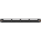 Патч-панель NIKOMAX NMC-RP24UD2-1U-BK