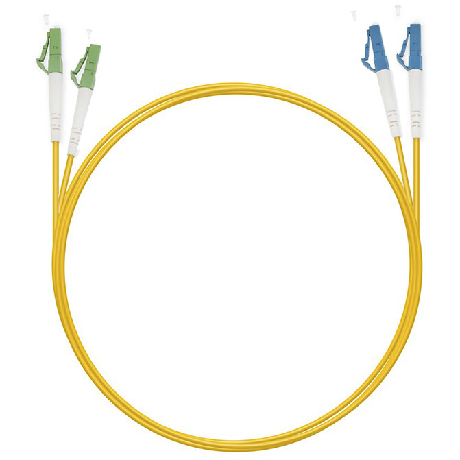 Патч-корд Cabeus FOP(d)-9-LC/APC-LC/UPC-2m, 2м
