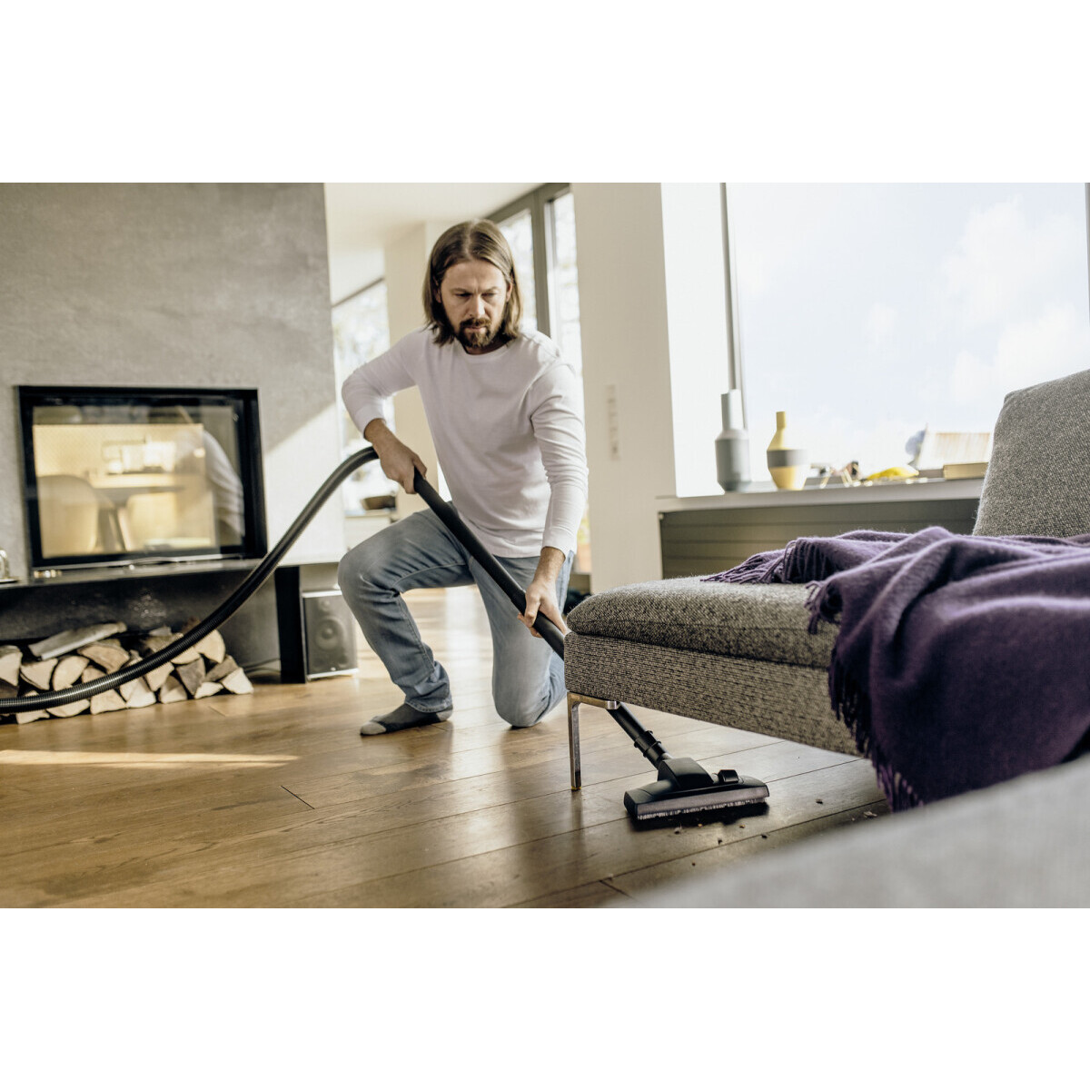 Профессиональный пылесос Karcher WD 2 Plus V-12/6/18/C Home - 1.628-012.0 - фото 5