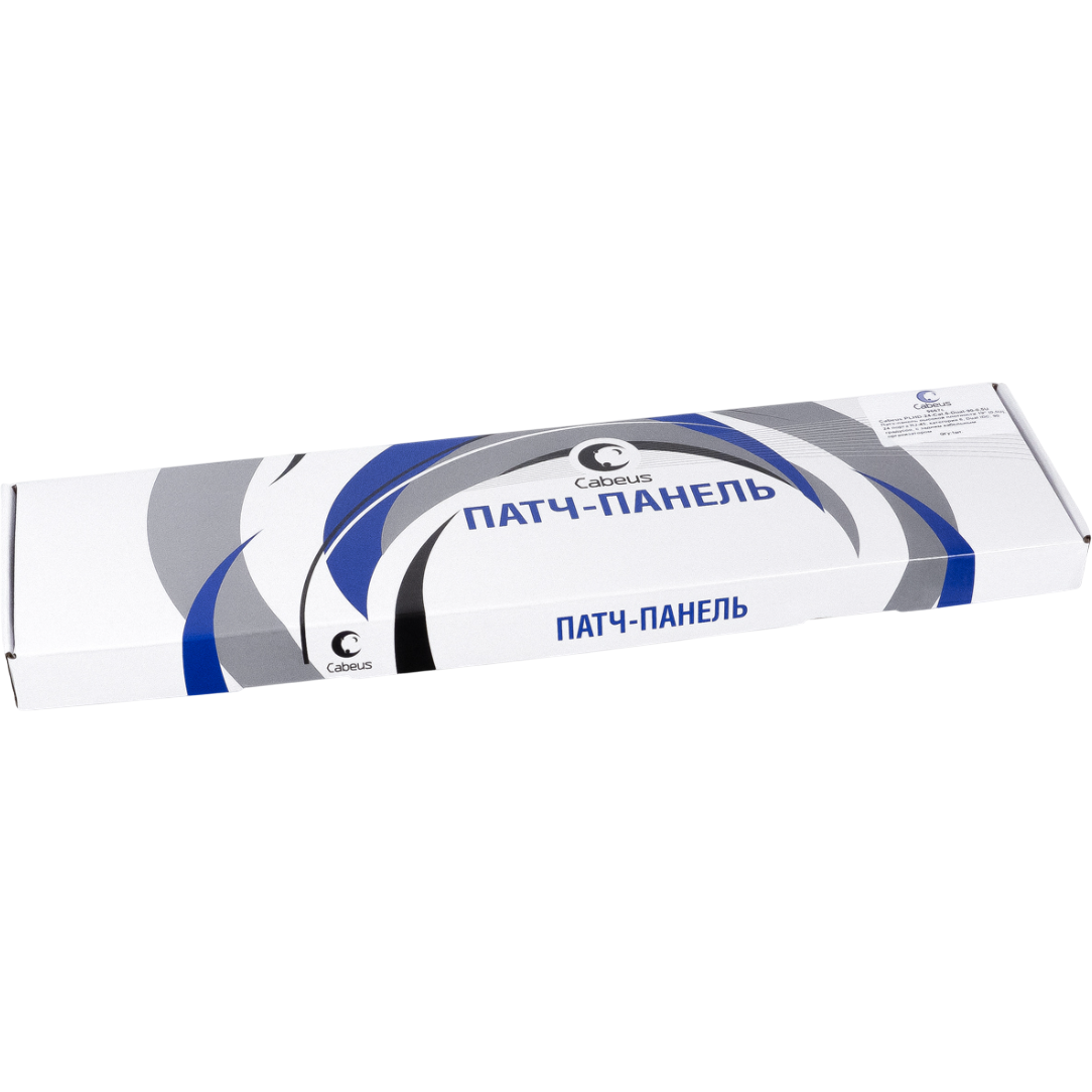 Патч-панель Cabeus PLHD-24-Cat.6-Dual-90-0,5U - фото 3